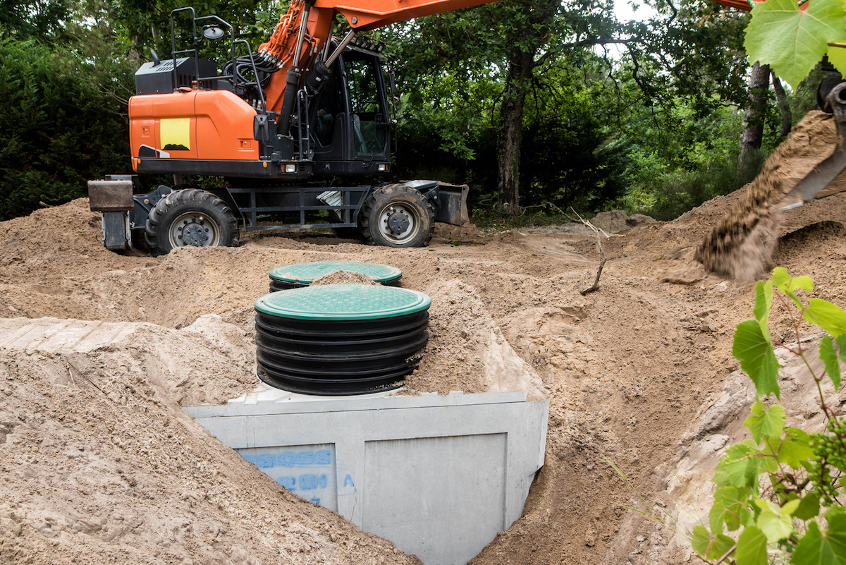 installing a septic system after a perc test