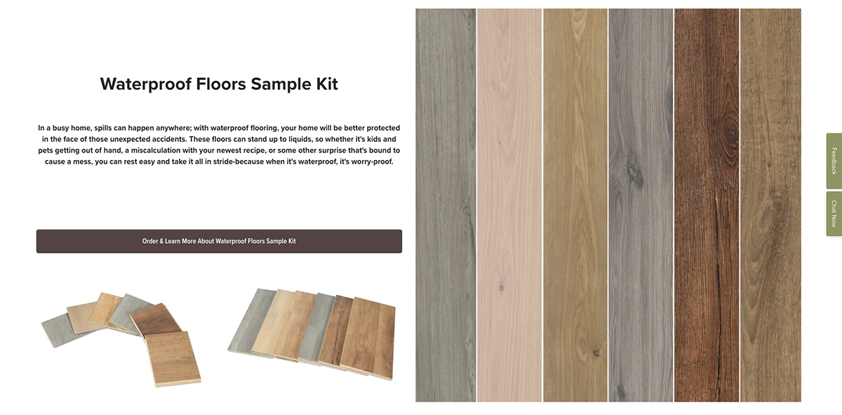 LL Flooring Review Sample Kits