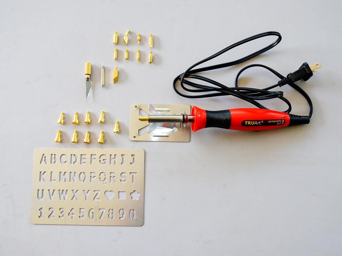 Truart stage 1 wood pyrography pen set discount