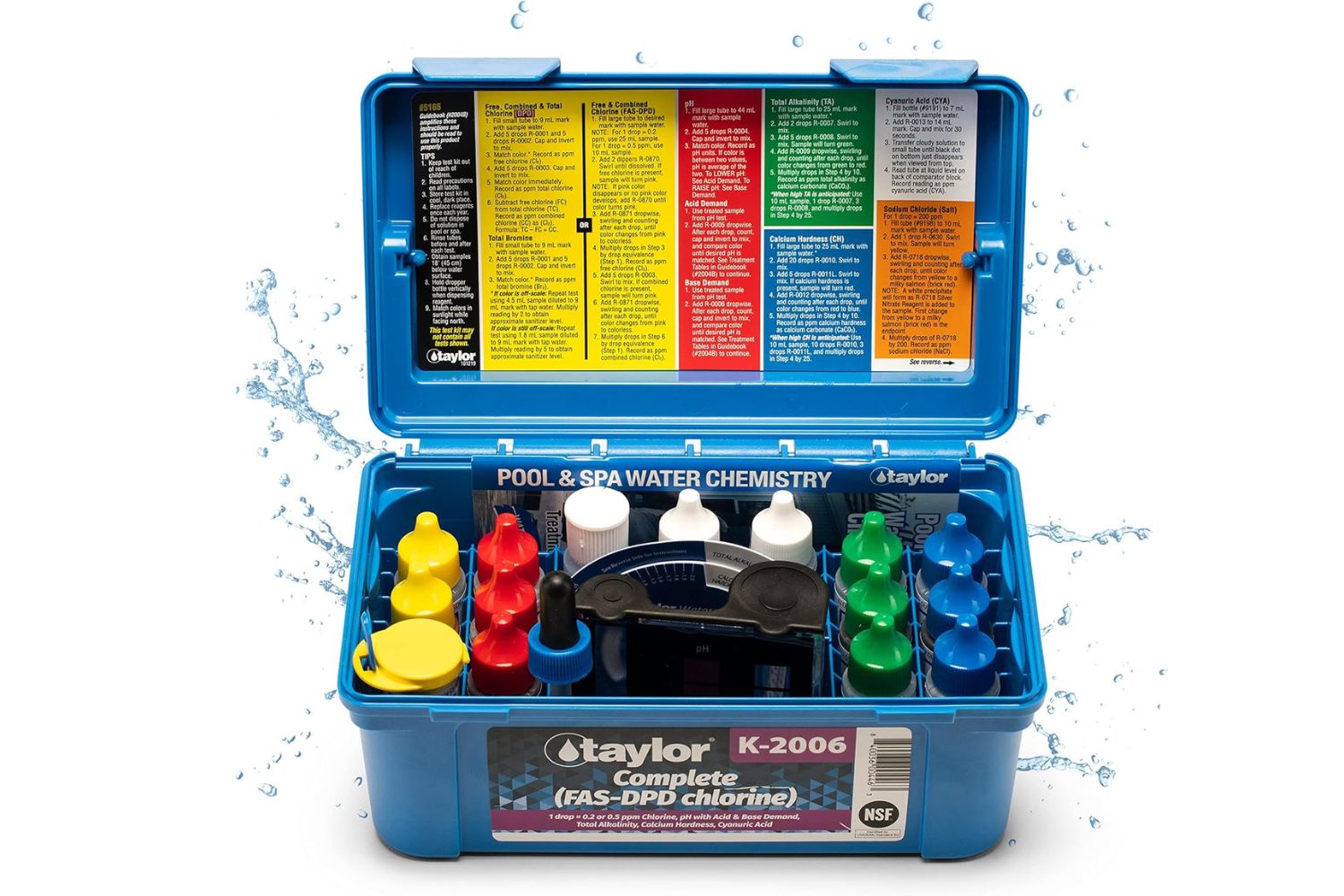 Taylor Technologies K-2006 Complete Pool Test Kit