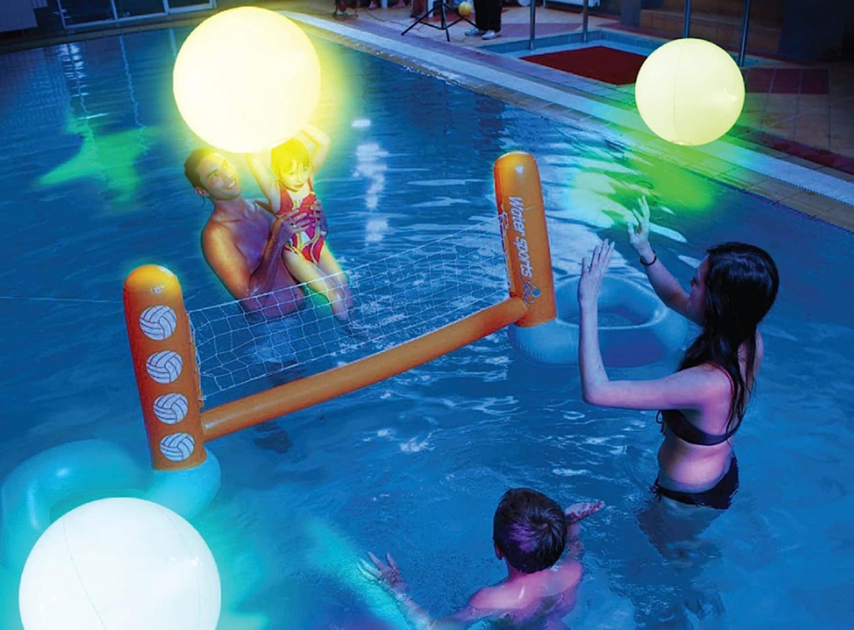The Best Pool Accessories Option Flamdyno Light Up Beach Balls