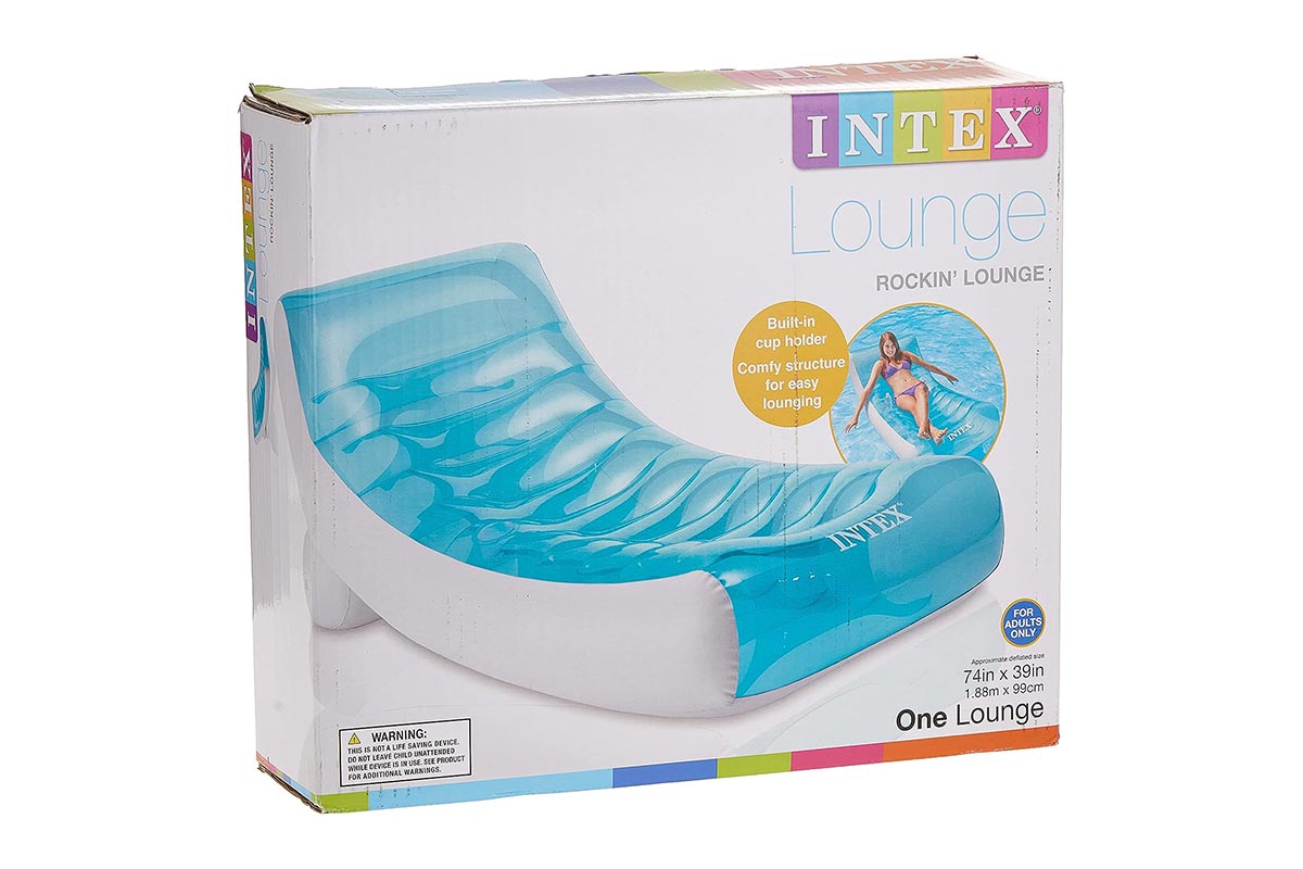 The Best Pool Accessories Option Intex Rockin' Inflatable Lounge