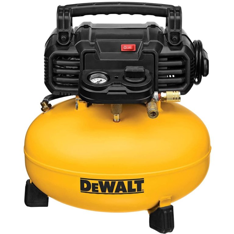  The Best Air Compressors for Home Garages Option: DeWalt Heavy-Duty Pancake Compressor