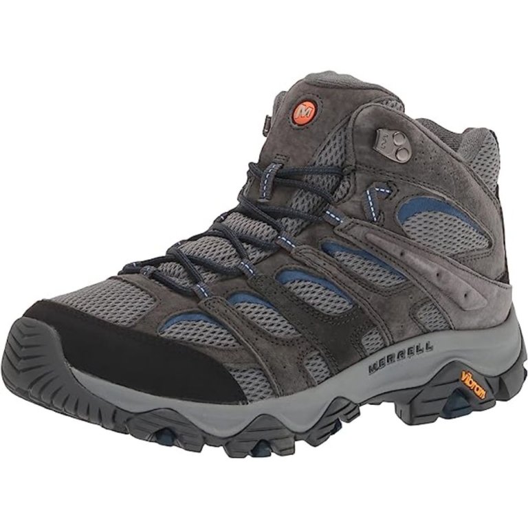  The Best Work Boots for Concrete Option: Merrell Men's Moab 3 Mid Hiking Boot