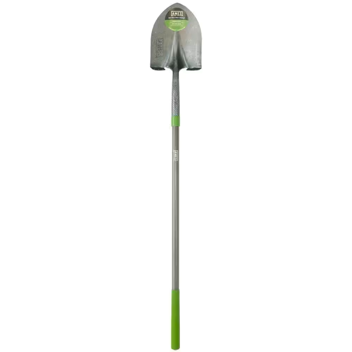 A pointed shovel on white background.
