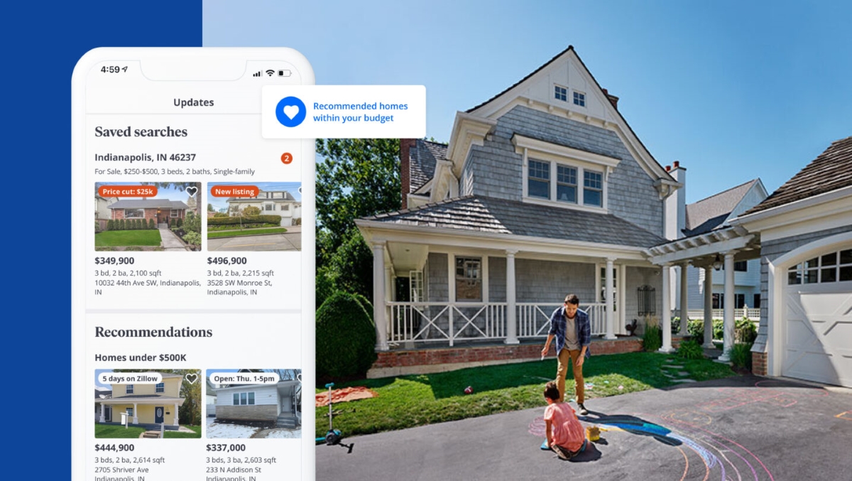 Zillow interface