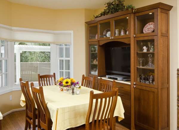 China Cabinet in Dining Room