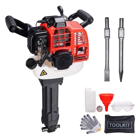  The Best Jackhammers Option: Yescom 52cc 2-Stroke Gas-Powered Jackhammer