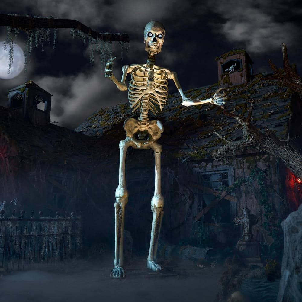 Best Large Halloween Decoration Option 12 ft Giant-Sized Skeleton