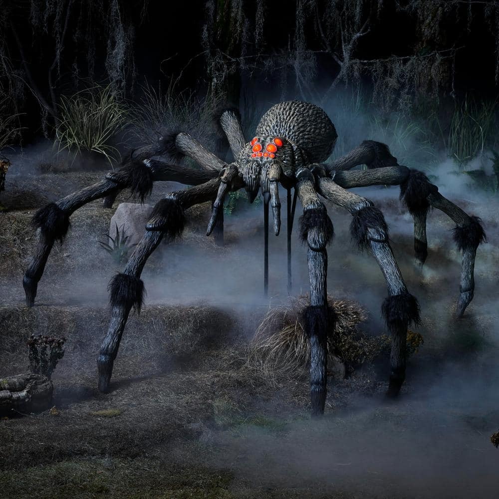Best Large Halloween Decoration Option 8 ft. Giant-Sized Spider