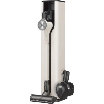 The Best Cordless Vacuums for Hardwood Floors Option: LG CordZero A939 Cordless Stick Vacuum & Power Mop