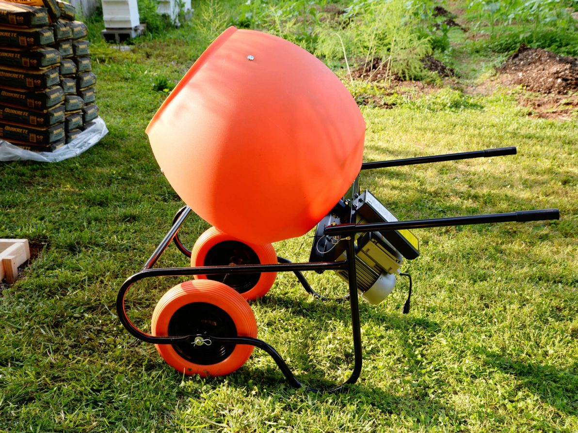 Kushlan Cement Mixer Review Tested by Bob Vila