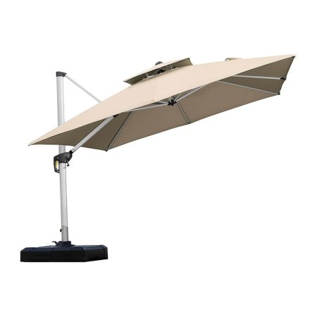  The Best Patio Umbrella Option Purple Leaf Double Top Classic Cantilever Umbrella