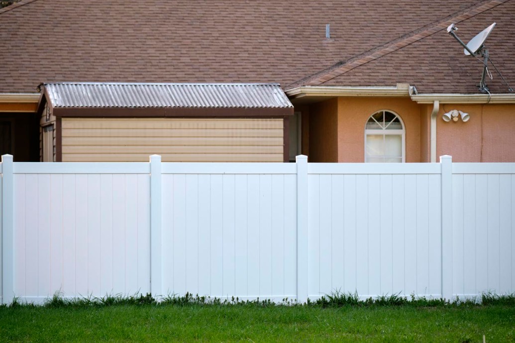 View of How Much Does a Vinyl Fence Cost to Build? (Budget Guide)