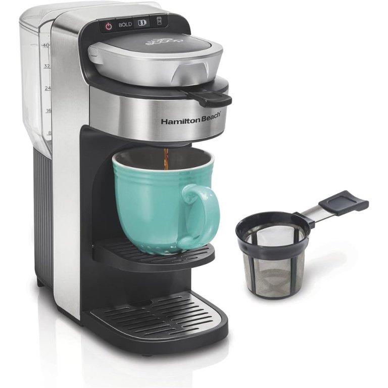 The Best Single-Serve Coffee Makers Option: Hamilton Beach The Scoop Single-Serve Coffee Maker