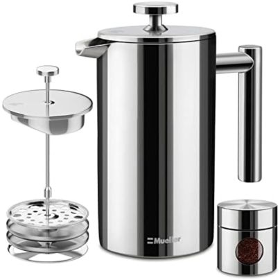 The Best Single-Serve Coffee Makers Option: Mueller French Press Coffee Maker
