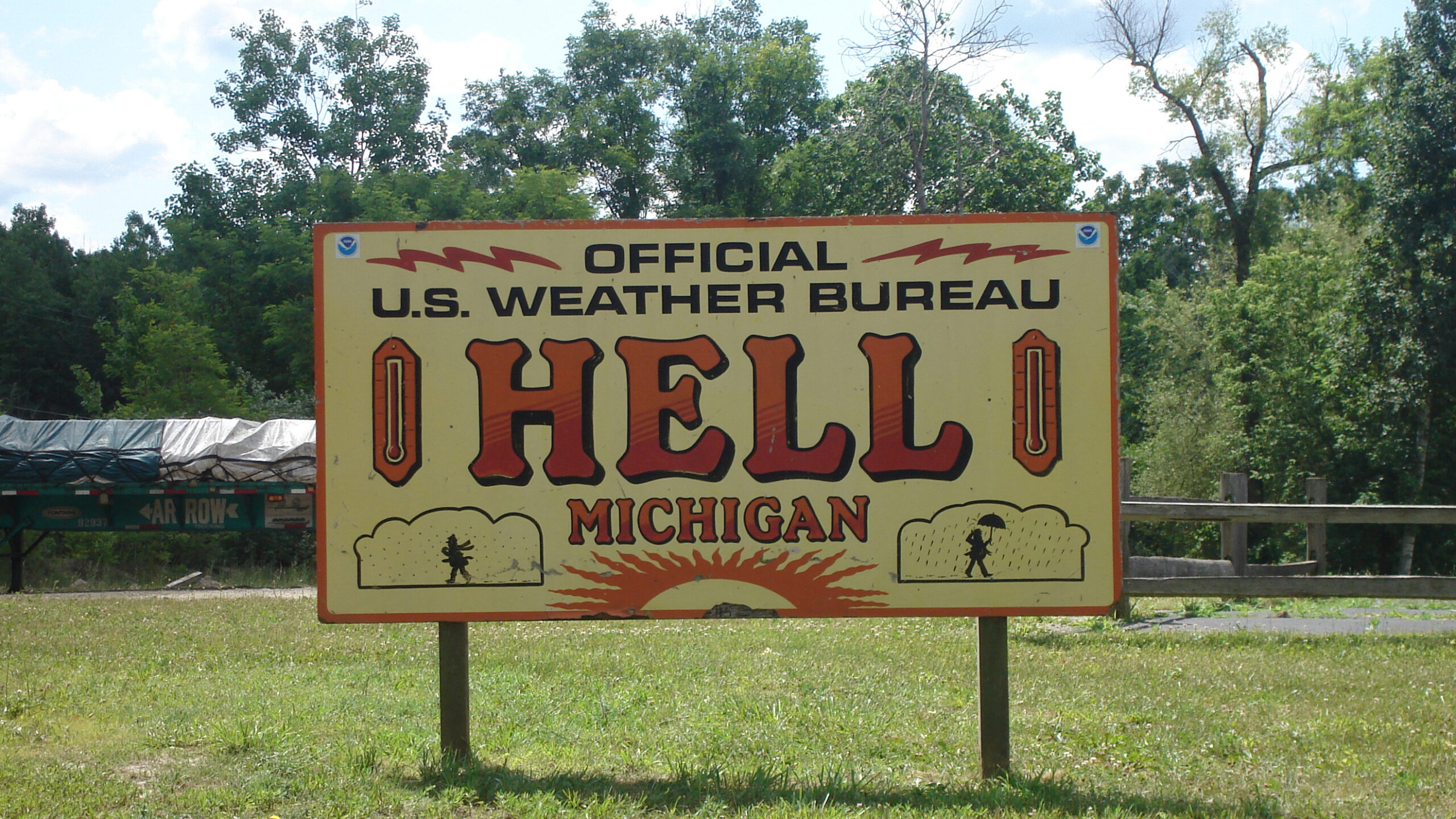 sign in hell michigan