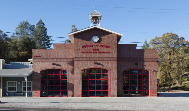 firehouse in rough and ready california