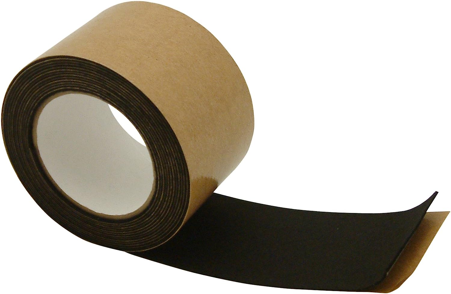 Close up on role of felt tape