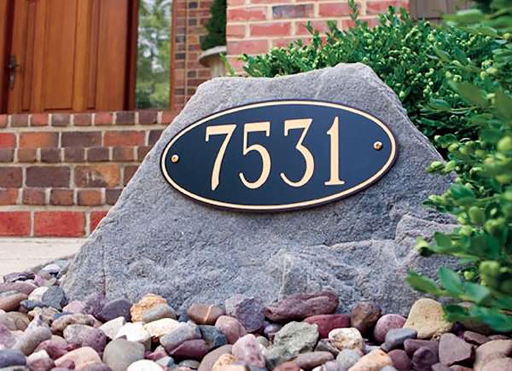 Address Numbers Option Address Rock