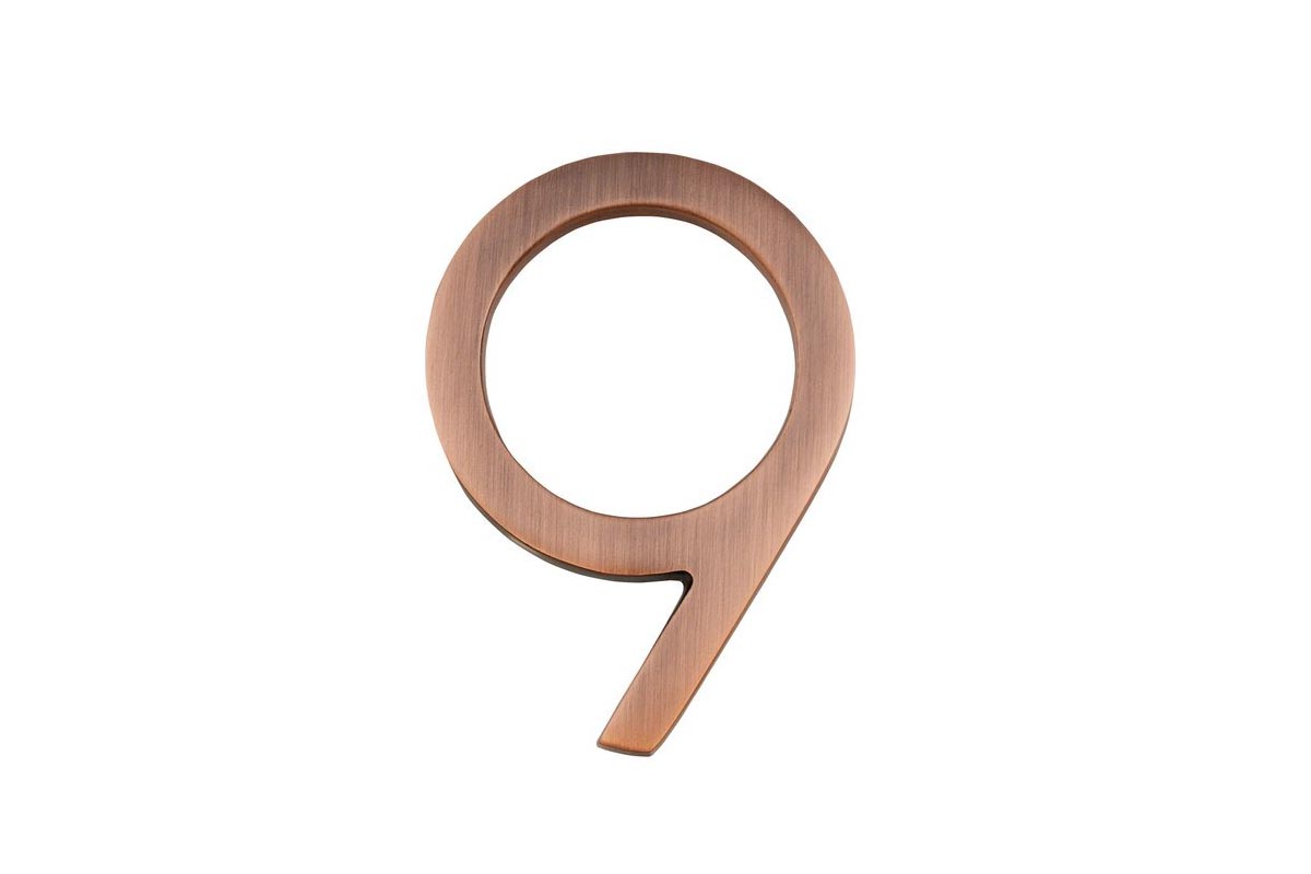 Address Numbers Option Copper