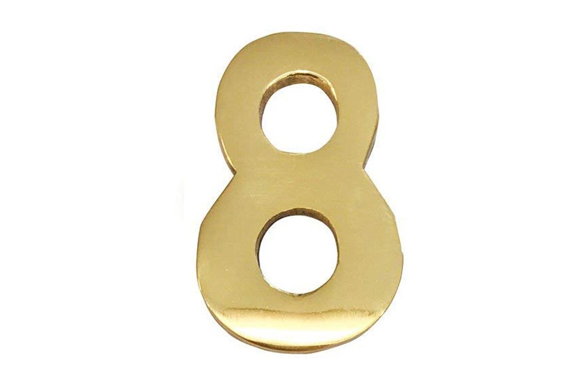 Address Numbers Option Self-Adhesive