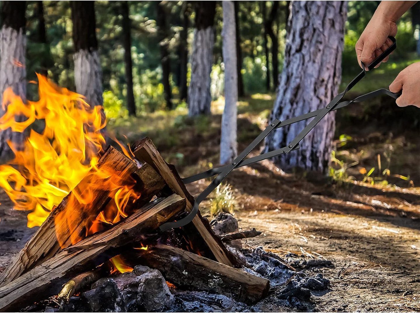 The Best Fire Pit Tongs to Keep Your Fires Roaring