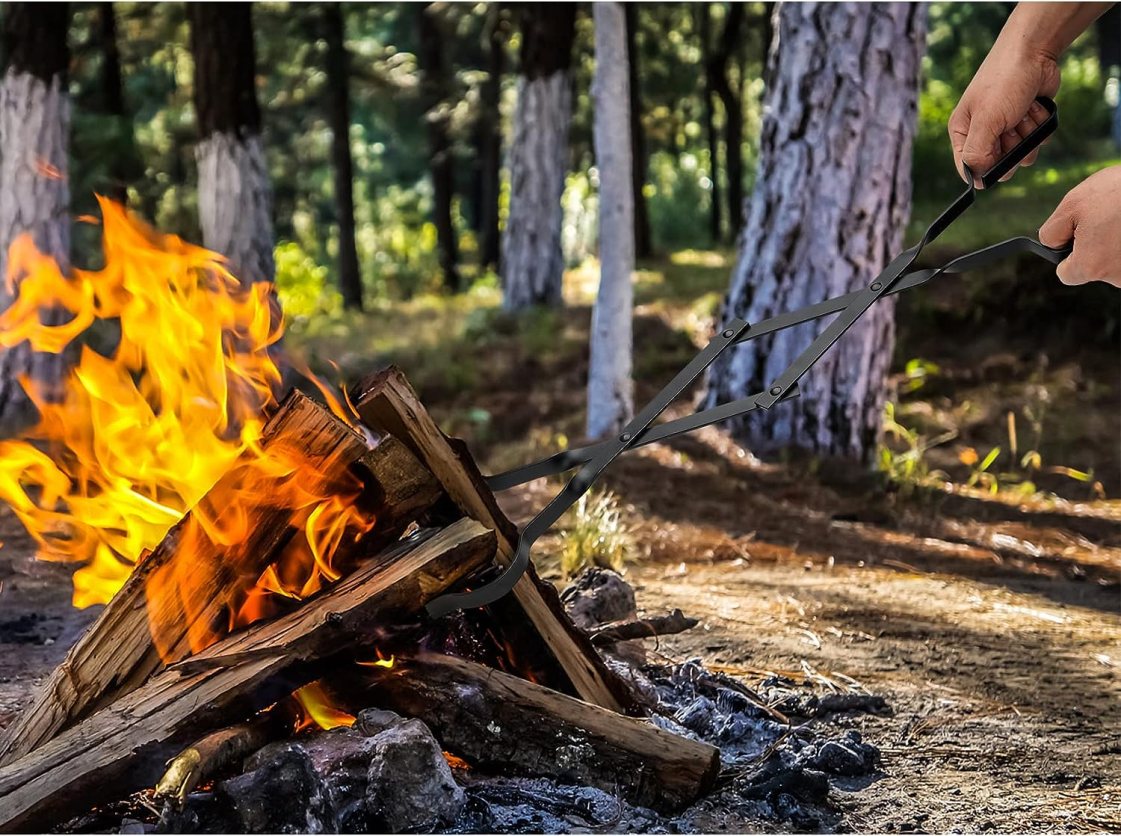 The Best Fire Pit Tongs to Keep Your Fires Roaring