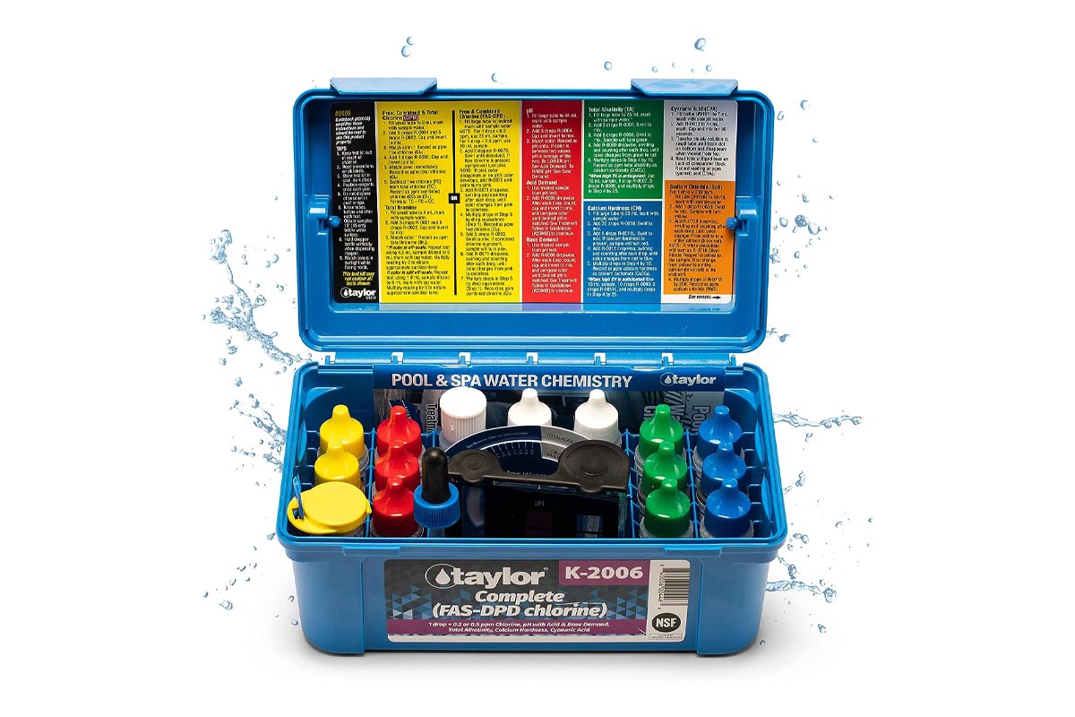 Best Pool Closing Supplies Option Taylor Technologies Complete Pool Test Kit