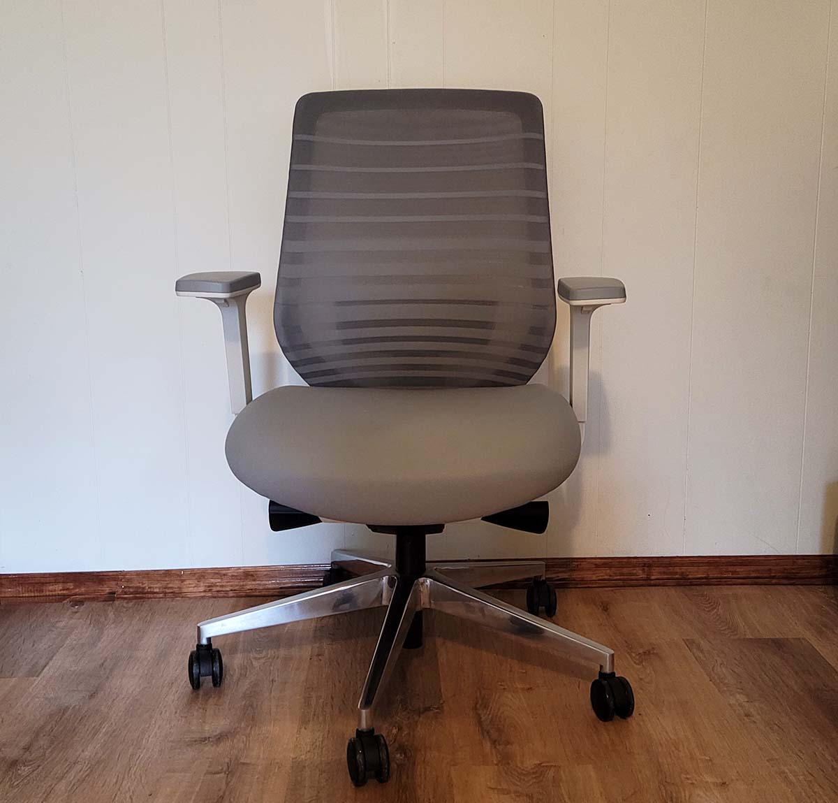 The front of the Branch ergonomic chair