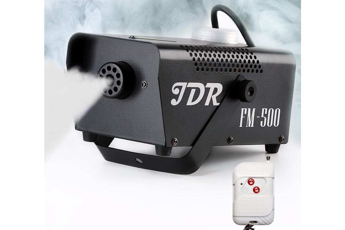 The Best Amazon Halloween Decorations Option JDR Mini 500W Smoke Machine