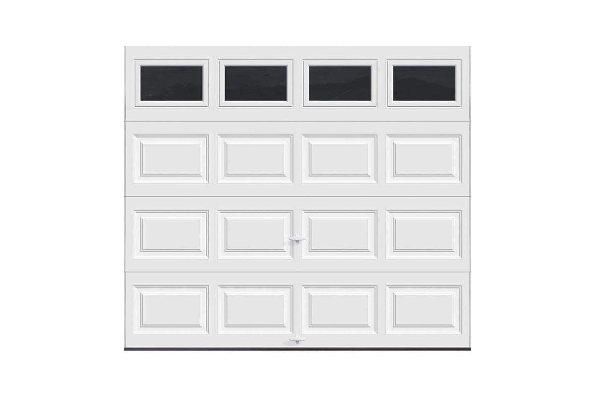The Best Garage Door Option Clopay Classic Collection Insulated White Garage Door with Plain Windows