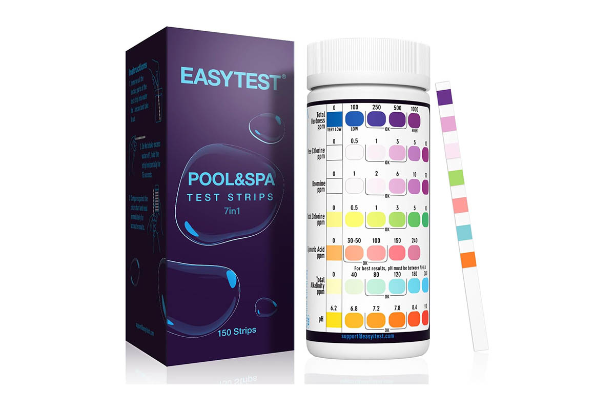 The Best Pool Closing Supplies EasyTest 7-Way Pool Test Strips