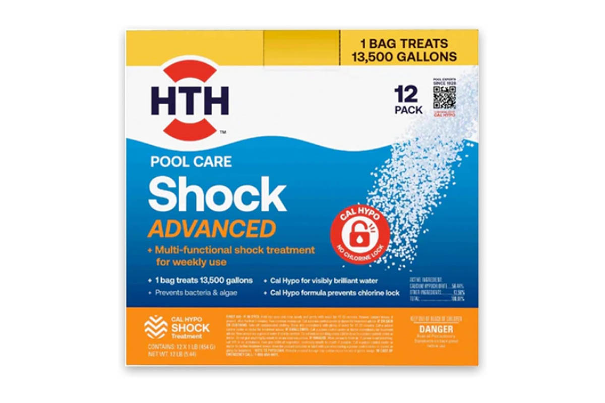 The Best Pool Closing Supplies HTH Pool Care Shock Advanced