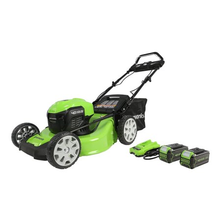 Greenworks 40V 21-Inch Self-Propelled Lawn Mower