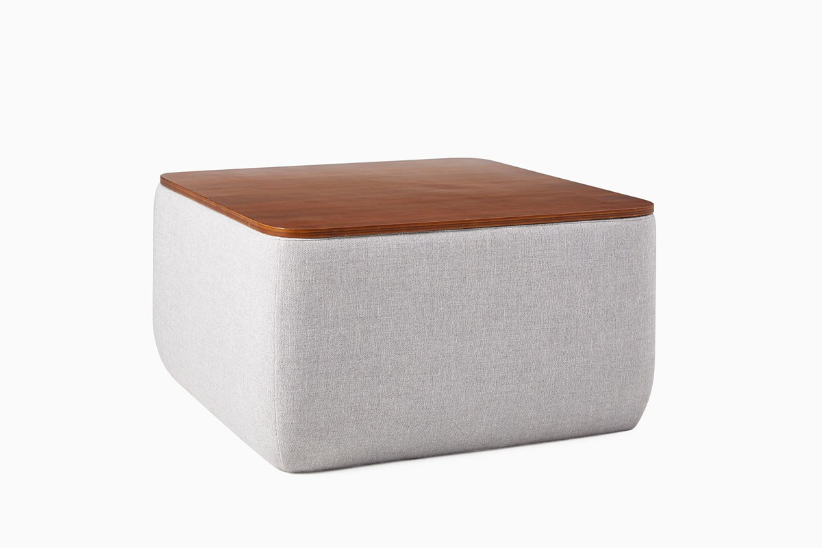 The Best Storage Ottoman Option West Elm Upholstered Square Storage Ottoman