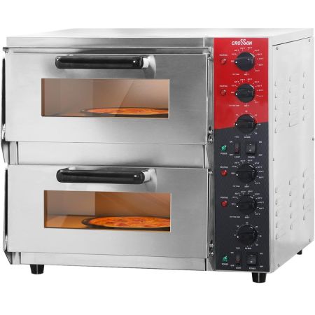 Crosson Commercial Double Deck Electric Pizza Oven