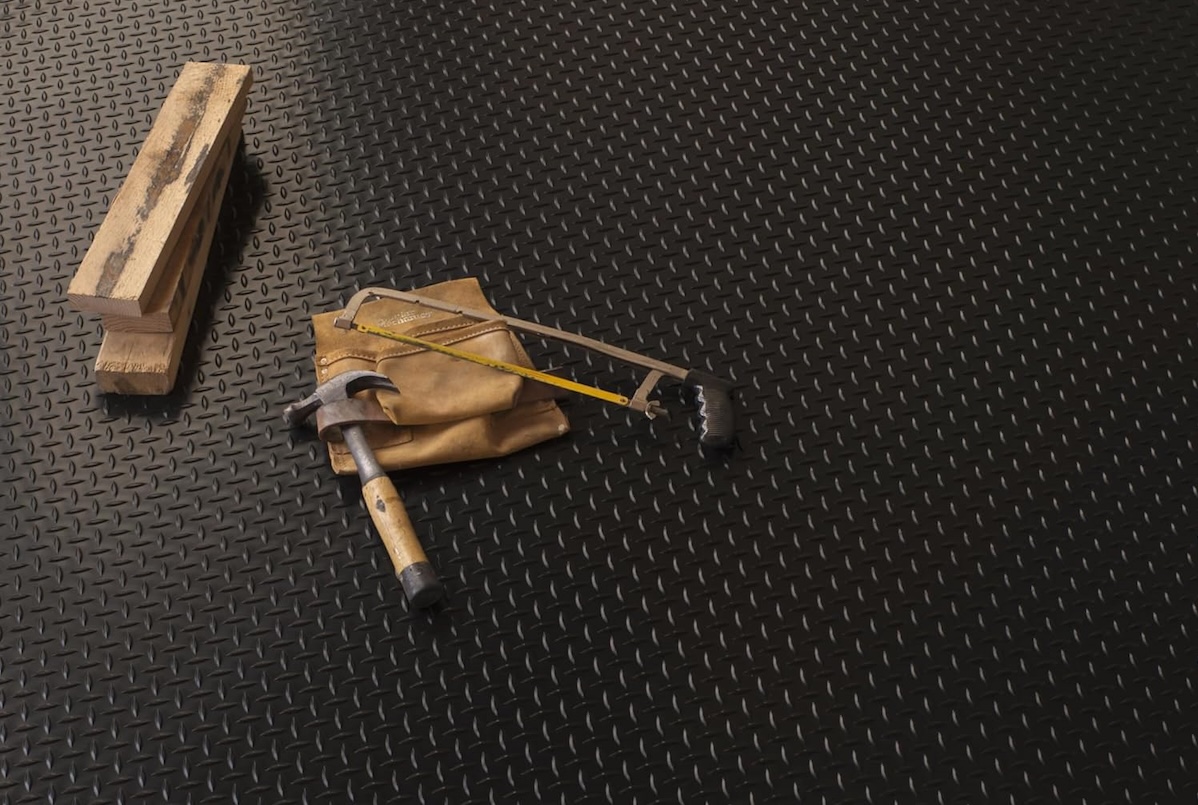 G-floor garage flooring protector mat.