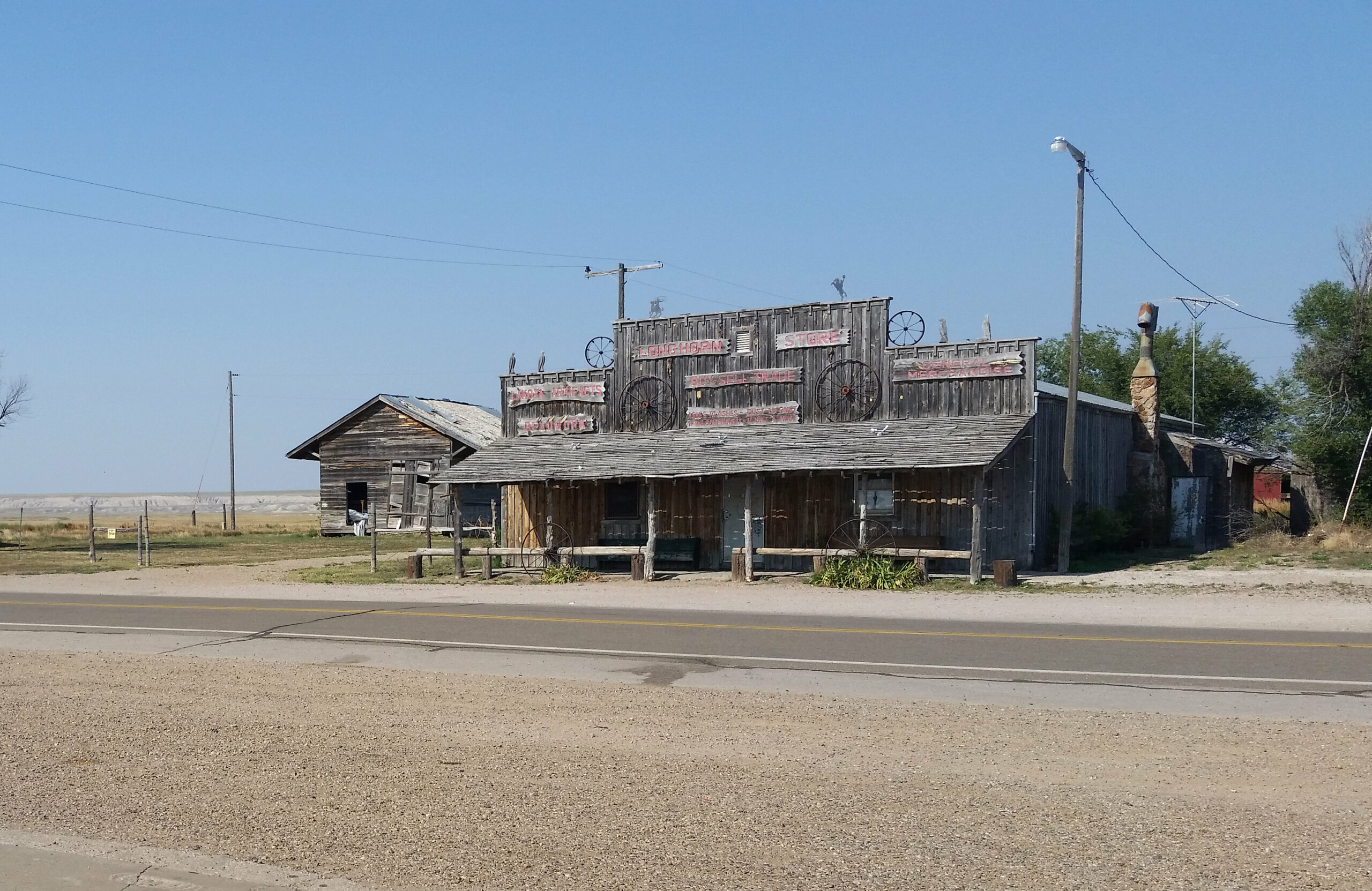 defunct Longhorn Store in Scenic South Dakota