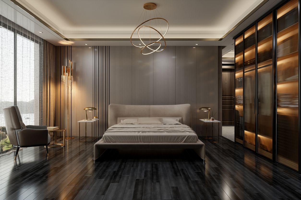 beige-and-brown-toned-modern-bedroom-with-led-lighting-along-drawers-and-shelves