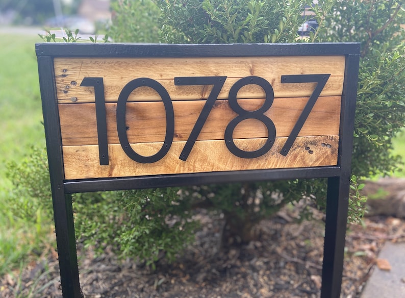 Address Numbers for Curb appeal
