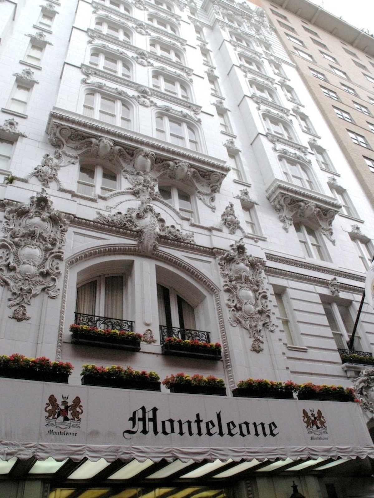 Hotel Monteleone front fascade
