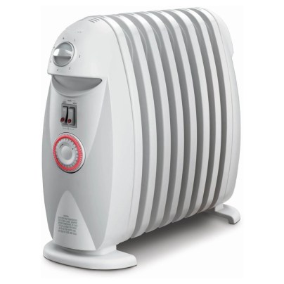 The DeLonghi Bathroom Safe 1200W Radiant Heater on a white background.