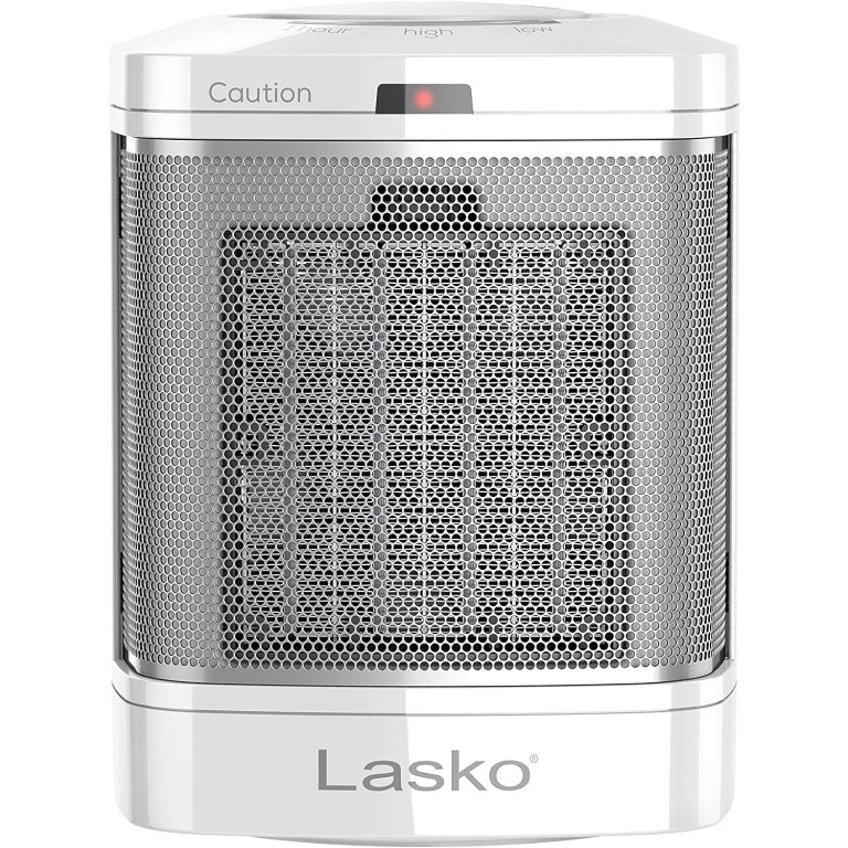 The Lasko 1500W Bathroom Space Heater on a white background.
