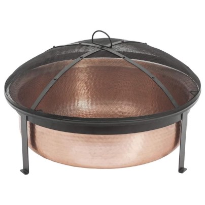 The Best Copper Fire Pits Option: CobraCo SH101 Hand-Hammered Copper Fire Pit