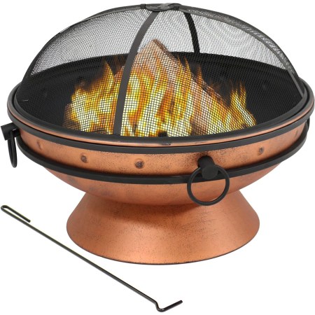 Sunnydaze 30-Inch Royal Cauldron Fire Pit