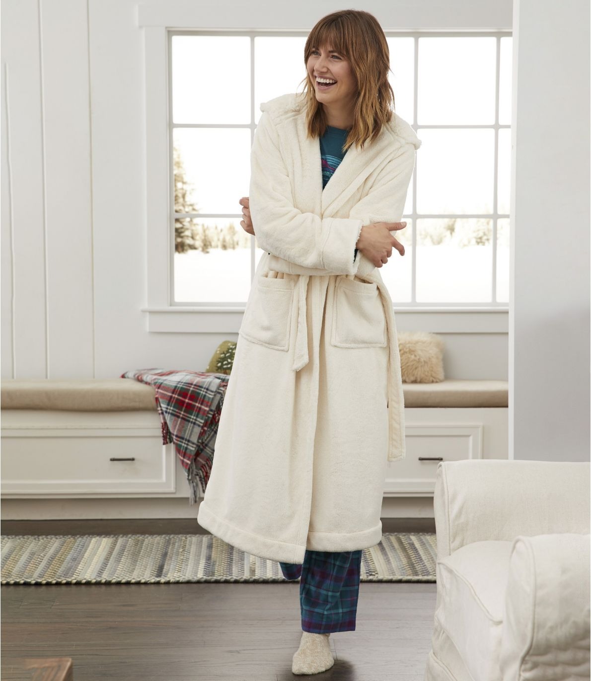 Best Gifts to Send in the Mail Option L.L. Bean Wicked Plush Robe