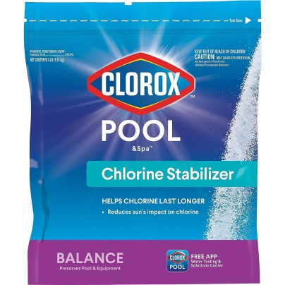 The Best Pool Stabilizers Option: Clorox Pool and Spa Chlorine Stabilizer
