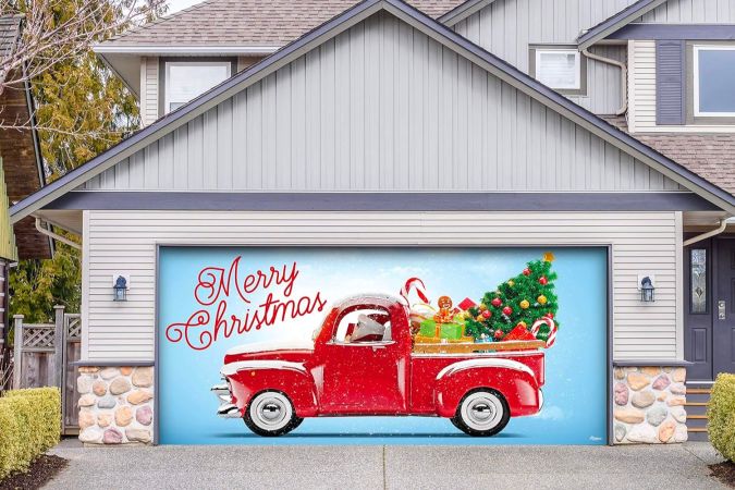 Editor Favorites: 16 of the Best Garage Door Christmas Decorations