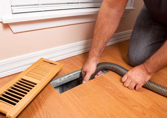 Cleaning heating vents